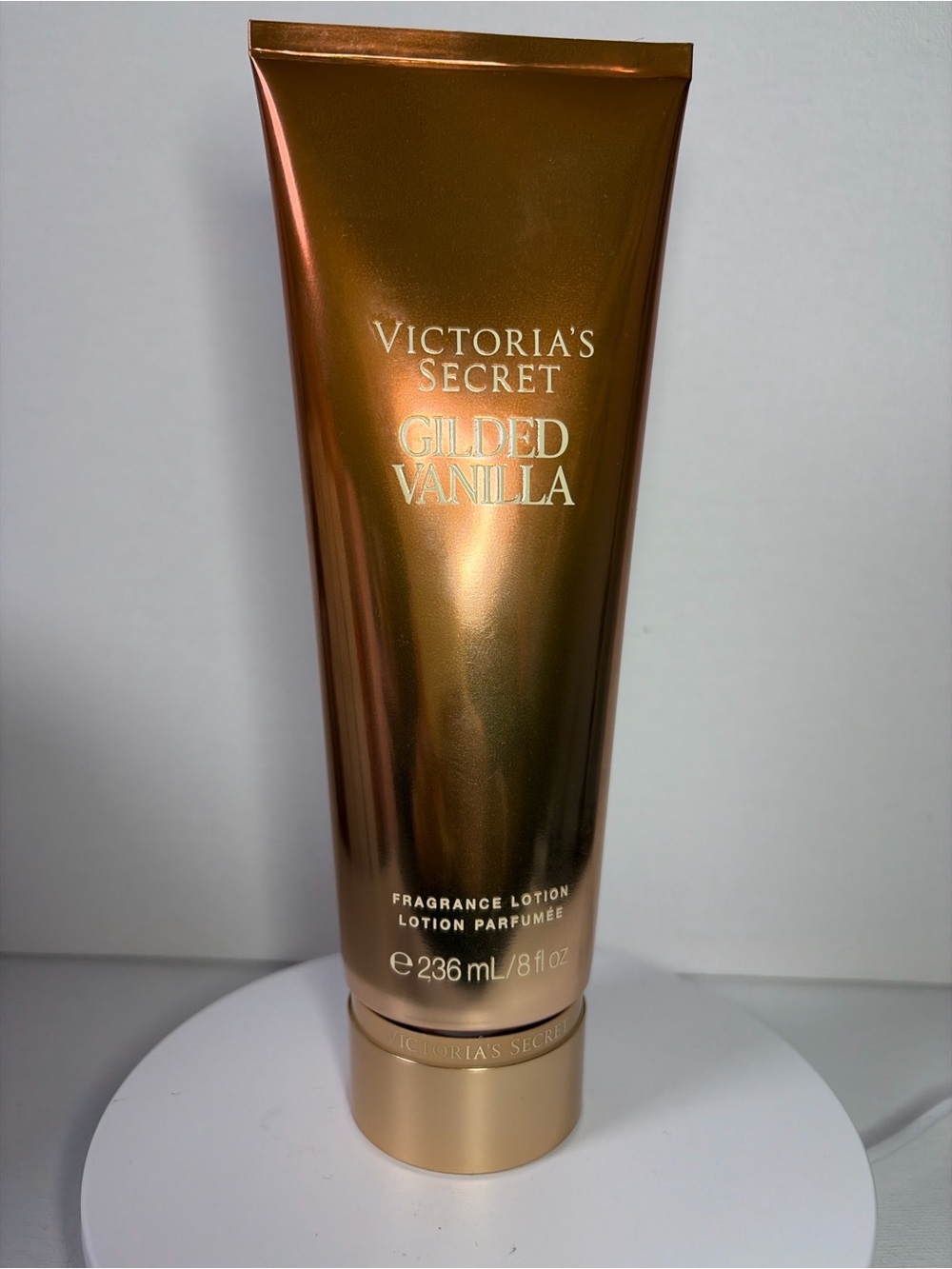 Victoria's Secret Gilded Vanilla Fragrance Lotion - Metallic Gold